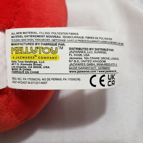 Squishmallows Floyd French Fries 5 Inch Plush Year 2021 Embroidered Original - Picture 4 of 6